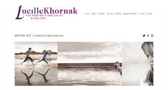 Desktop Screenshot of lucillekhornak.com